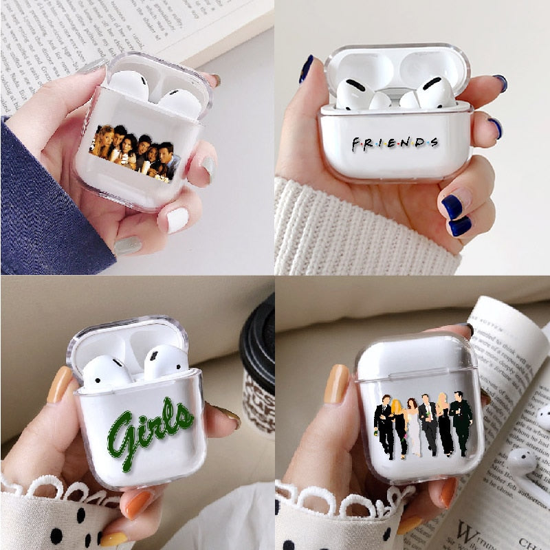 TV Friends Girls Earphone Case For Apple iPhone