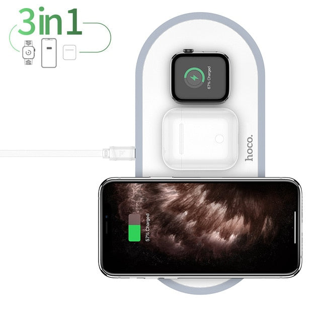 3 in1 Wireless Charger for iphone 11