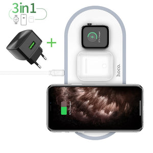 3 in1 Wireless Charger for iphone 11