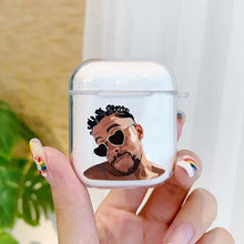 Load image into Gallery viewer, Bad Bunny Maluma Cover For Apple airpods