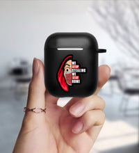 Load image into Gallery viewer, Money Heist Matte Black Cover For Apple airpods