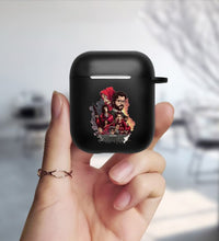 Load image into Gallery viewer, Money Heist Matte Black Cover For Apple airpods