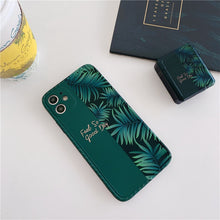 Load image into Gallery viewer, Green banana leaf phone Case For iphone 12