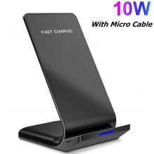 Load image into Gallery viewer, Quick Charge Dock Station 2 in 1 Wireless Charger Stand For iPhone